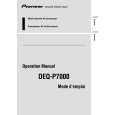 PIONEER DEQ-P7000/UC Owners Manual PIONEER DEQ-P7000/UC Owners Manual