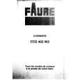 FAURE CCG402W Manual de Usuario FAURE CCG402W Manual de Usuario