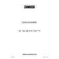 ZANUSSI ZT 154 AR Owners Manual ZANUSSI ZT 154 AR Owners Manual