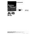 PIONEER A-5 Service Manual PIONEER A-5 Service Manual