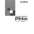 KAWAI PHM Owners Manual KAWAI PHM Owners Manual
