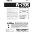 TEAC W790R Owners Manual TEAC W790R Owners Manual