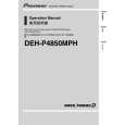 PIONEER DEH-P4850MPH/XN/GS Owners Manual PIONEER DEH-P4850MPH/XN/GS Owners Manual