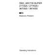 AEG Arctis 2773-4GS Owners Manual AEG Arctis 2773-4GS Owners Manual
