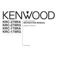 KENWOOD KRC-278RA Owners Manual KENWOOD KRC-278RA Owners Manual