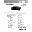 SONY XR5507 Service Manual SONY XR5507 Service Manual