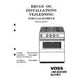 VOSS-ELECTROLUX GGB2331 Owners Manual VOSS-ELECTROLUX GGB2331 Owners Manual