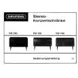 GRUNDIG KONZERTSCHTANKE KS720 Owners Manual GRUNDIG KONZERTSCHTANKE KS720 Owners Manual