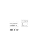 THERMA BOK D.1 SF Owners Manual THERMA BOK D.1 SF Owners Manual