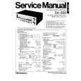 TECHNICS SA500 Service Manual TECHNICS SA500 Service Manual