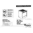 WHIRLPOOL SS373PEX1 Installation Manual WHIRLPOOL SS373PEX1 Installation Manual