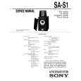 SONY SA-S1 Service Manual SONY SA-S1 Service Manual