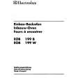 ELECTROLUX EOB199B Owners Manual ELECTROLUX EOB199B Owners Manual