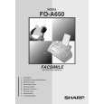 SHARP FOA650 Owners Manual SHARP FOA650 Owners Manual