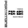 YAMAHA PSR-320 Owners Manual YAMAHA PSR-320 Owners Manual