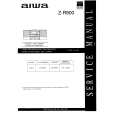 AIWA ZR900 Service Manual AIWA ZR900 Service Manual