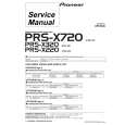 PIONEER PRS-X720-2 Service Manual PIONEER PRS-X720-2 Service Manual