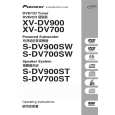PIONEER XV-DV700 Owners Manual PIONEER XV-DV700 Owners Manual