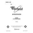 WHIRLPOOL ET18HMXWN00 Parts Catalog WHIRLPOOL ET18HMXWN00 Parts Catalog