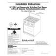 WHIRLPOOL KDRP407HBU10 Installation Manual WHIRLPOOL KDRP407HBU10 Installation Manual