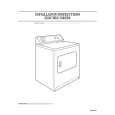 WHIRLPOOL 3SWED5205SQ Installation Manual WHIRLPOOL 3SWED5205SQ Installation Manual