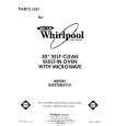 WHIRLPOOL RM278BXV0 Parts Catalog WHIRLPOOL RM278BXV0 Parts Catalog