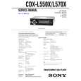 SONY CDXL550X Service Manual SONY CDXL550X Service Manual
