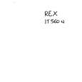 REX-ELECTROLUX IT560N Owners Manual REX-ELECTROLUX IT560N Owners Manual
