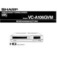 SHARP VC-A106GVM Owners Manual SHARP VC-A106GVM Owners Manual