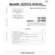 SHARP VCS20 Service Manual SHARP VCS20 Service Manual