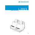 SENNHEISER L 2015 Owners Manual SENNHEISER L 2015 Owners Manual