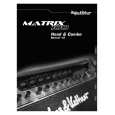 HUGHES&KETTNER MATRIX100 Owners Manual HUGHES&KETTNER MATRIX100 Owners Manual
