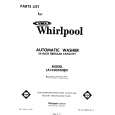 WHIRLPOOL LA7400XMW0 Parts Catalog WHIRLPOOL LA7400XMW0 Parts Catalog