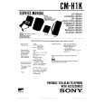 SONY CMH1K Service Manual SONY CMH1K Service Manual
