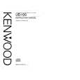 KENWOOD UD100 Owners Manual KENWOOD UD100 Owners Manual