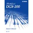 YAMAHA DGX-200 Owners Manual YAMAHA DGX-200 Owners Manual