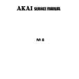 AKAI M8 Service Manual AKAI M8 Service Manual