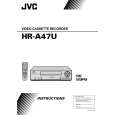 JVC HR-A47U Owners Manual JVC HR-A47U Owners Manual