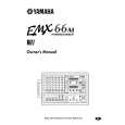 YAMAHA EMX66M Owners Manual YAMAHA EMX66M Owners Manual