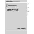 PIONEER DEH-3050UB/XN/ES Owners Manual PIONEER DEH-3050UB/XN/ES Owners Manual