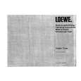LOEWE STUDIO TIMER Owners Manual LOEWE STUDIO TIMER Owners Manual
