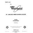 WHIRLPOOL RF302BXPW0 Parts Catalog WHIRLPOOL RF302BXPW0 Parts Catalog