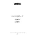 ZANUSSI ZGM784IX Owners Manual ZANUSSI ZGM784IX Owners Manual