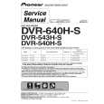 PIONEER DVR-540H-S/KUCXV Service Manual PIONEER DVR-540H-S/KUCXV Service Manual