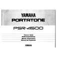 YAMAHA PSR-4500 Owners Manual YAMAHA PSR-4500 Owners Manual
