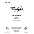 WHIRLPOOL LE5790XSW1 Parts Catalog WHIRLPOOL LE5790XSW1 Parts Catalog