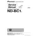 PIONEER ND-BC1/E Service Manual PIONEER ND-BC1/E Service Manual