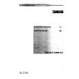 ZANUSSI ZGR2315 Owners Manual ZANUSSI ZGR2315 Owners Manual