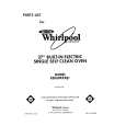 WHIRLPOOL RB760PXXB1 Parts Catalog WHIRLPOOL RB760PXXB1 Parts Catalog