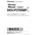 PIONEER DEH-P3700MP Service Manual PIONEER DEH-P3700MP Service Manual